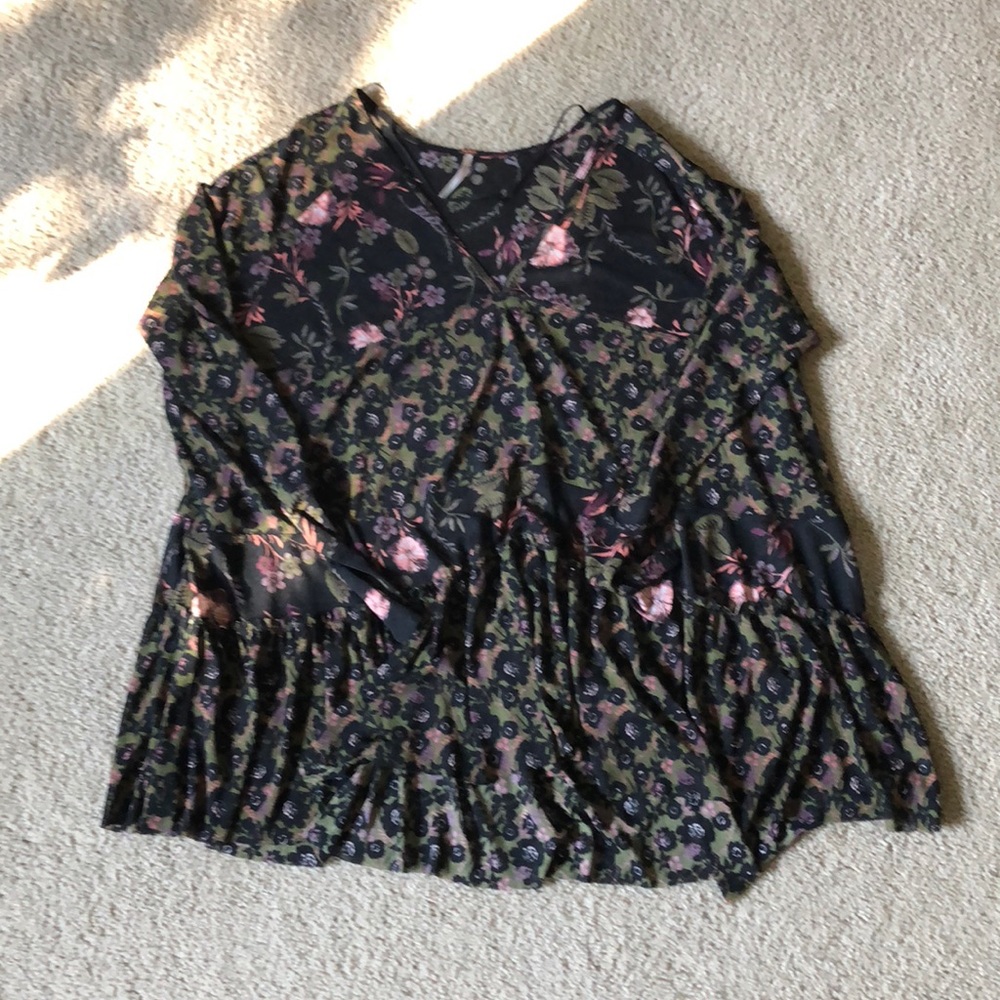 Free People floral top